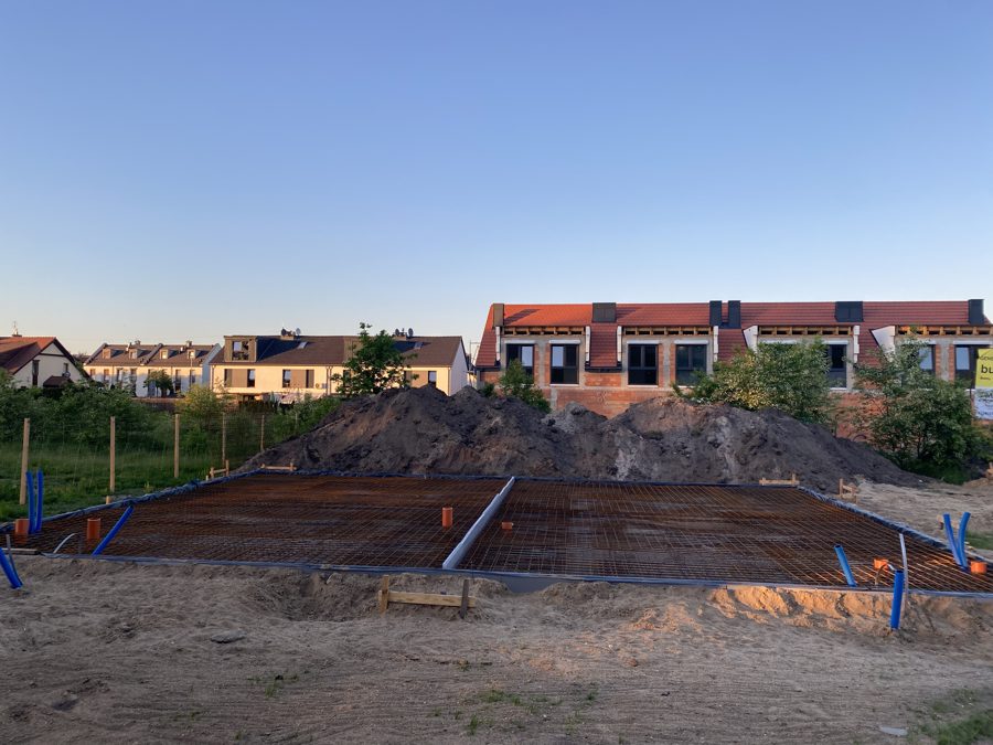 Fundamenty — postęp budowy, Brodzka 63